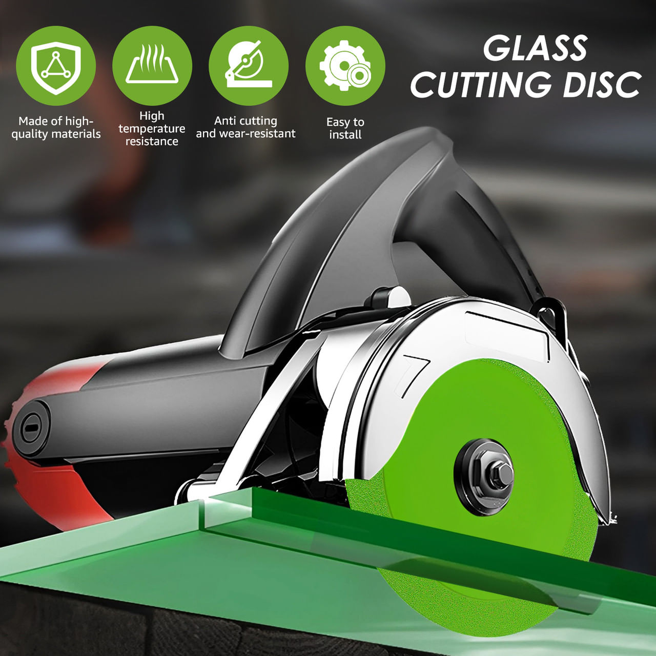 Disc Profesional 125mm pentru Taiat Sticla, Gresie, Faianta si Ceramica, Compatibil cu Flex si Alte Echipamente - 5 | YEO
