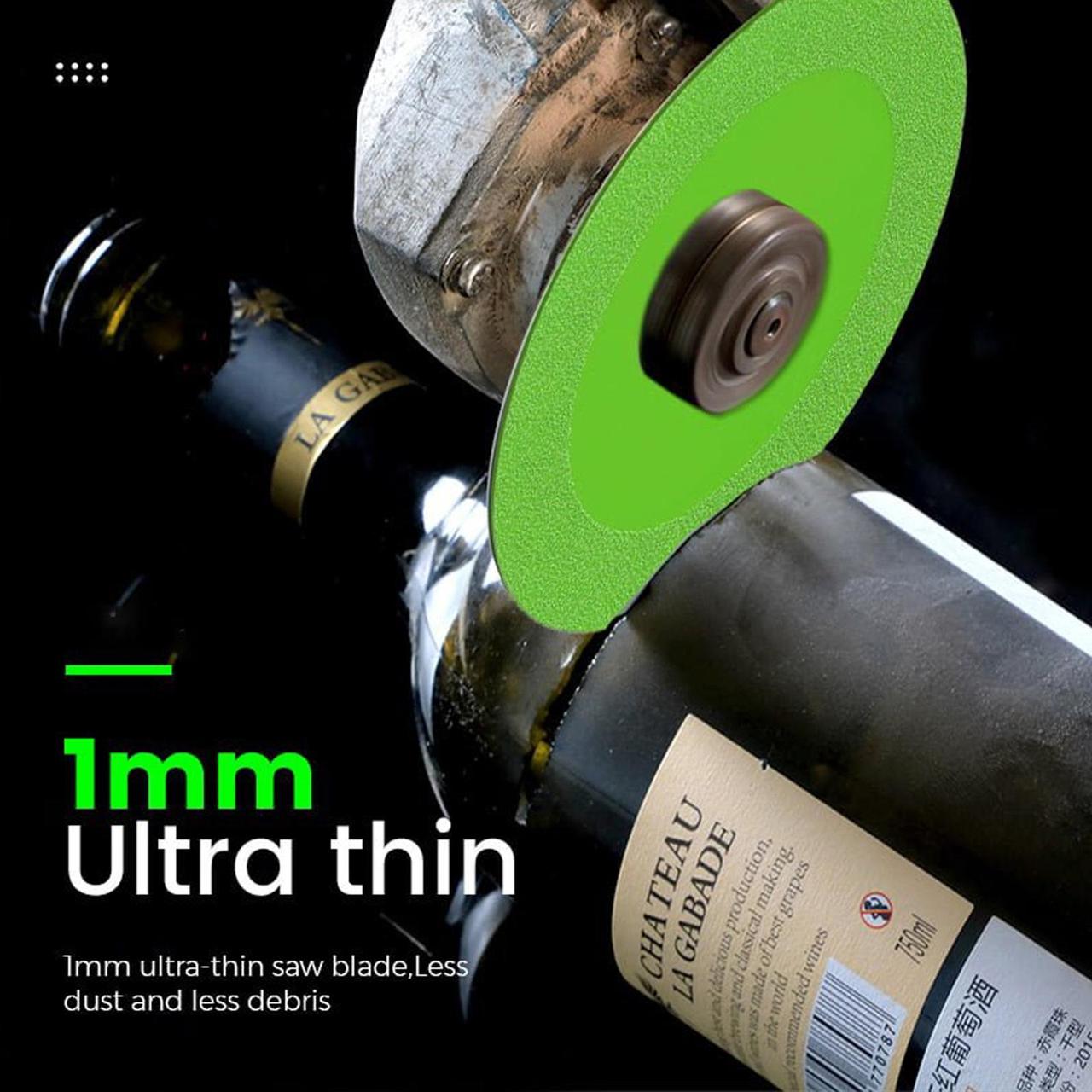 Disc Profesional 125mm pentru Taiat Sticla, Gresie, Faianta si Ceramica,Compatibil cu Flex si Alte Echipamente - imagine 8