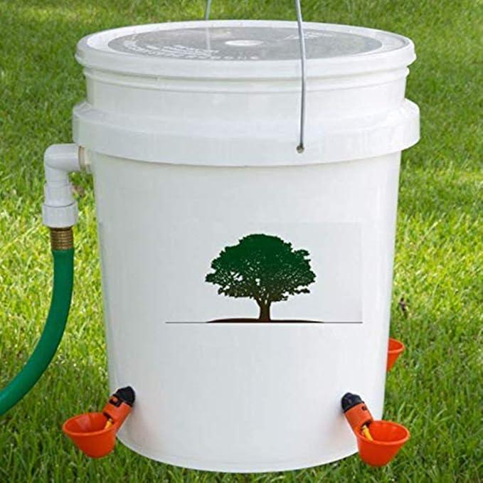 Set 24 adapatori pentru pasari, PVC, Rosu - imagine 4