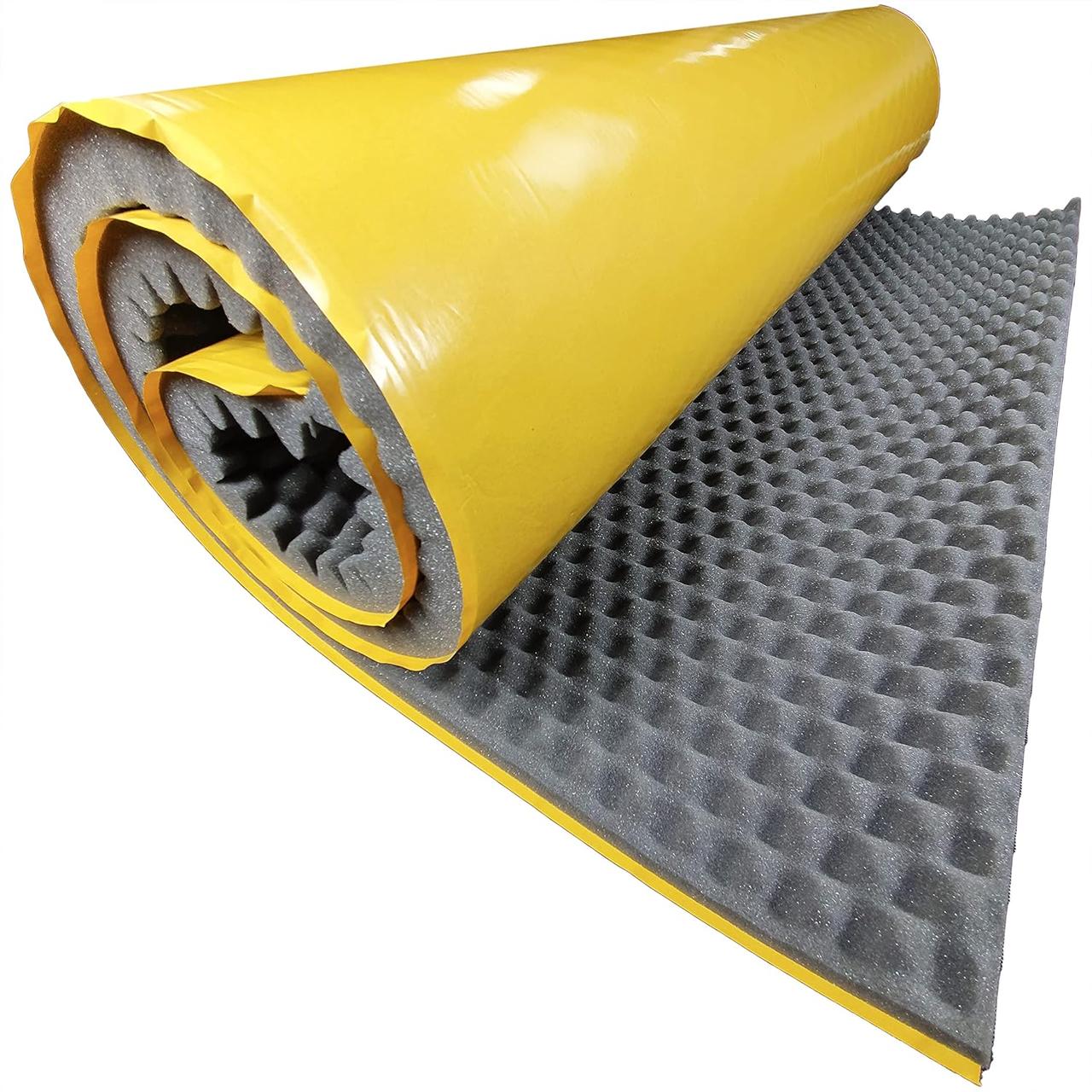 Burete Fonoabsorbant Cofrat Adezivat 200x100 cm cu Grosime de 3 cm Solutia Ideala pentru izolatie acustica