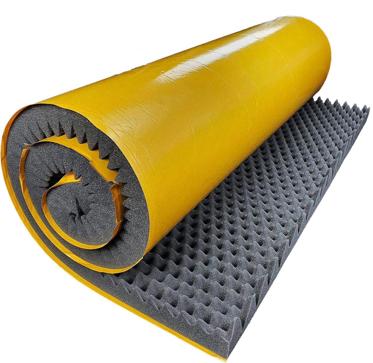 Burete Fonoabsorbant Cofrat Adezivat 200x100 cm cu Grosime de 5 cm  Solutia Ideala pentru izolatie acustica - 1 | YEO