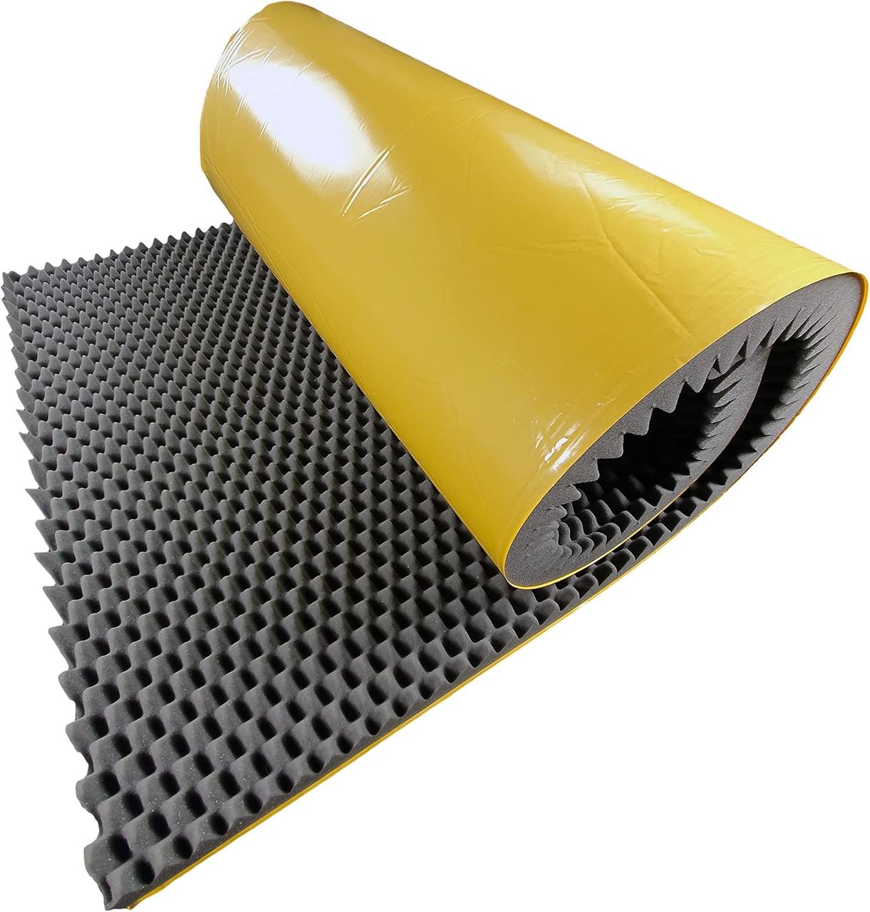 Burete Fonoabsorbant Cofrat Adezivat 200x100 cm cu Grosime de 5 cm  Solutia Ideala pentru izolatie acustica - 3 | YEO