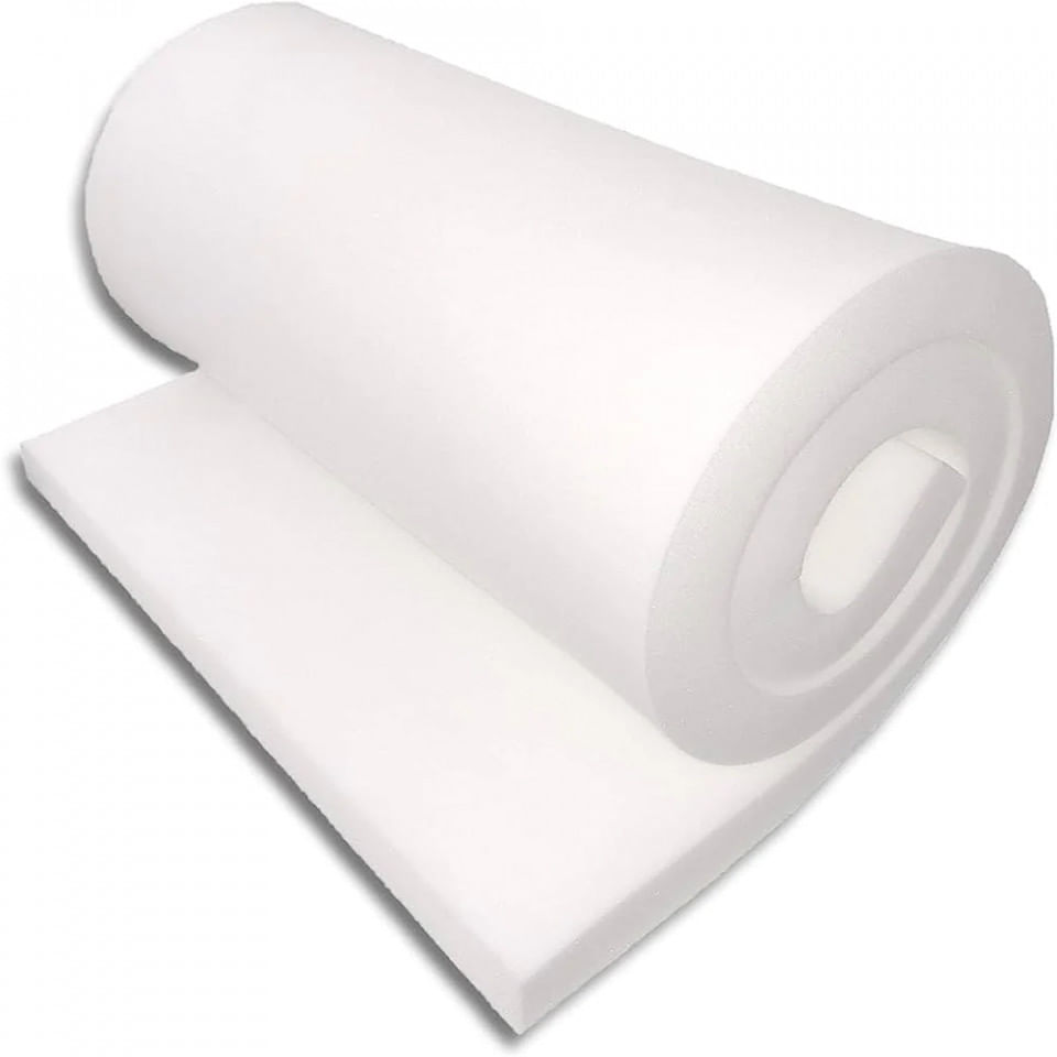 Burete dens pentru tapiterie, Poliuretan 200x100cm, grosime 3 cm, ideal pentru aplicatii tapiterie