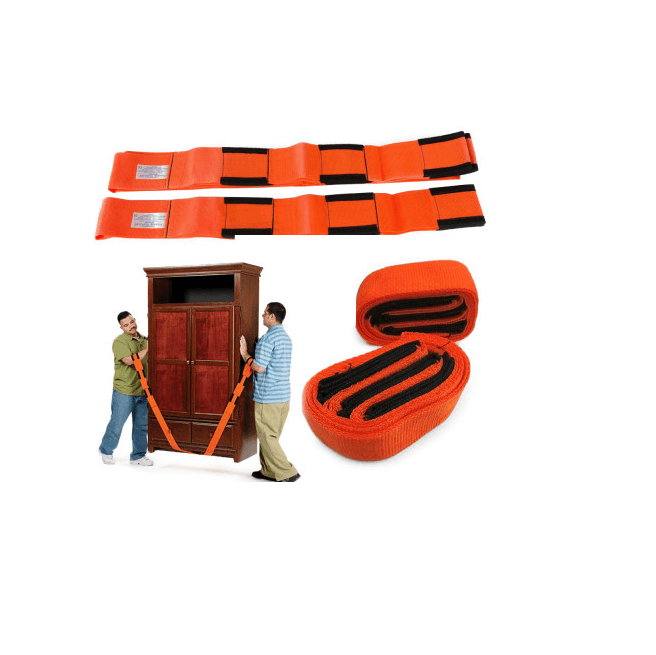 Curele transport mobilier, Universal, 2 bucati, Portocaliu — imaginea 3