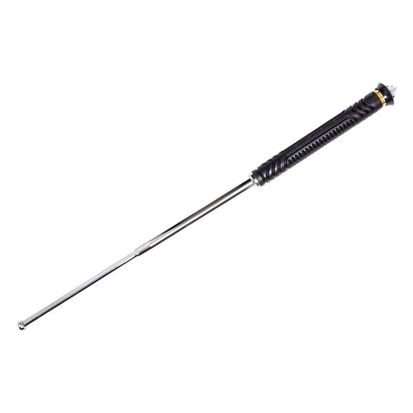 Baston telescopic pliabil, titan, ciocan geamuri detasabil, 53,5 cm, husa cordura, negru - imagine 6