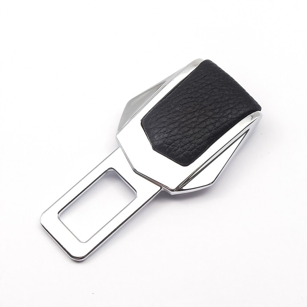 Set 2x Adaptoare Centura Siguranta Falsa MRG M1089,Piele Chrome Audi - 2 | YEO