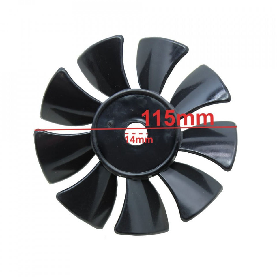 Ventilator fulie compresor 115mm B-ACW0003