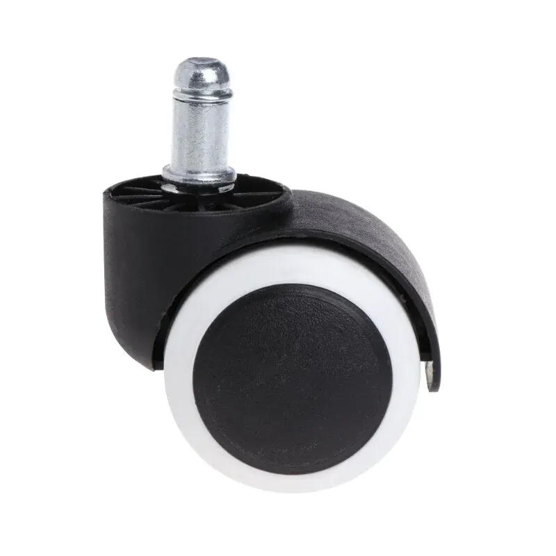 Set rotita universala cauciuc si cilindru piston, gaz, pentru scaune birou, argintiu, 35 cm — imaginea 6