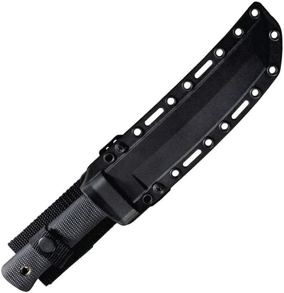 Cutit de vanatoare Katana Tanto Flint Foxter, 30 cm, toc inclus, argintiu - imagine 4