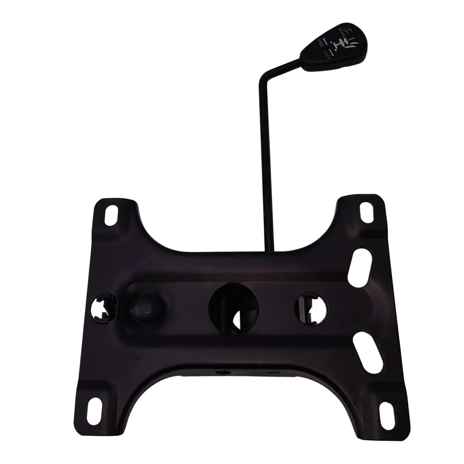 Set placuta balans metalica 26 x 15 cm, baza 60 cm, rola universala Ø11 si cilindru piston, gaz, pentru scaune birou — imaginea 5
