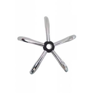 Set placuta balans metalica 26 x 15 cm, baza 60 cm, rola universala cauciuc si cilindru piston, gaz, pentru scaune birou — imaginea 6