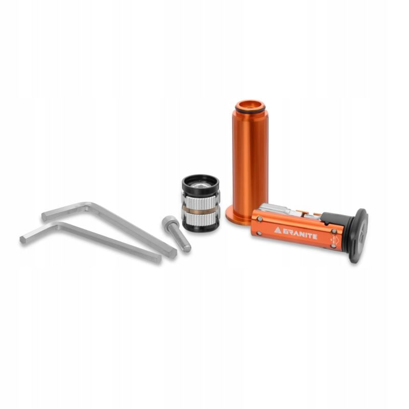 Set chei multifunctionale Stash RCX, Granite, Metal, 42 mm, Negru/Argintiu