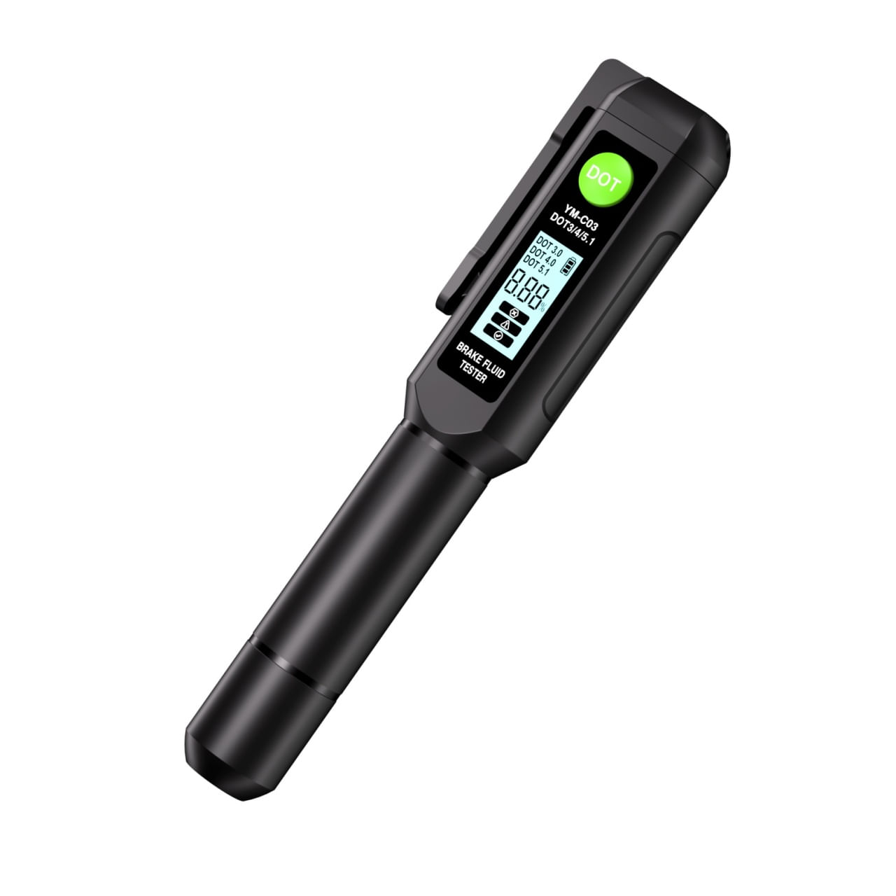 Tester lichid de frana digital Techstar® YM-C03, afisaj LCD, alarma sonora, cu sonda metalica si display LEDDOT3/4/5.1 - 4 | YEO