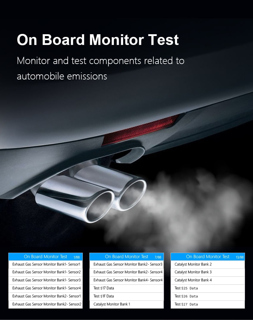 Tester Diagnoza Auto Techstar M302, OBD II, Resetare Oil Service, Live Data, Test senzor O2, Printare cloud cod QR - imagine 11