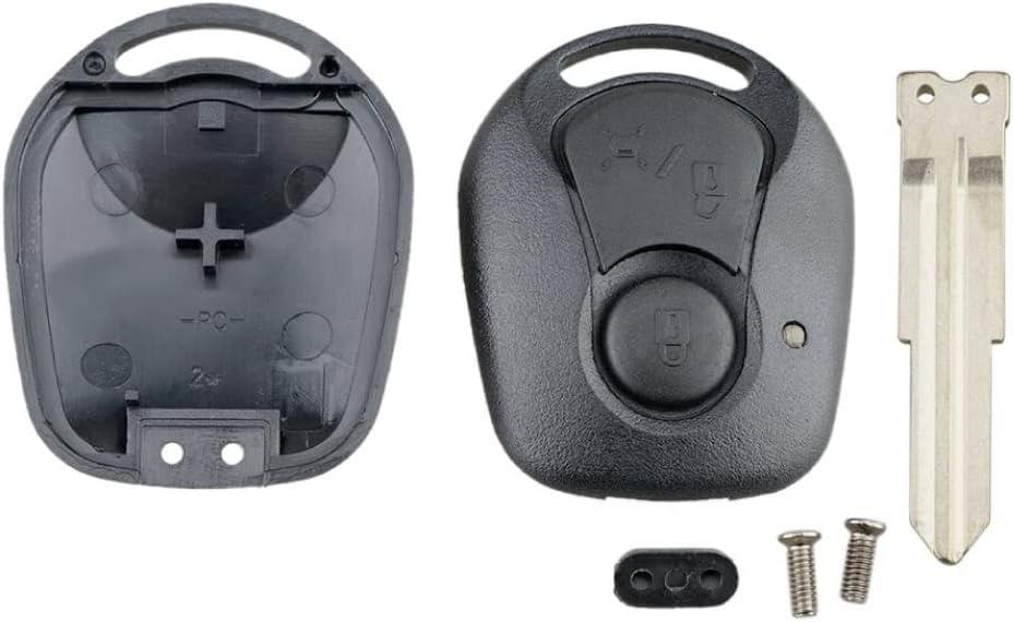 Carcasa Cheie Auto Techstar, compatibila cu Ssangyong Actyon, Kyron, Rexton, SUV – cu lama SSY3 si surub, 1 buton