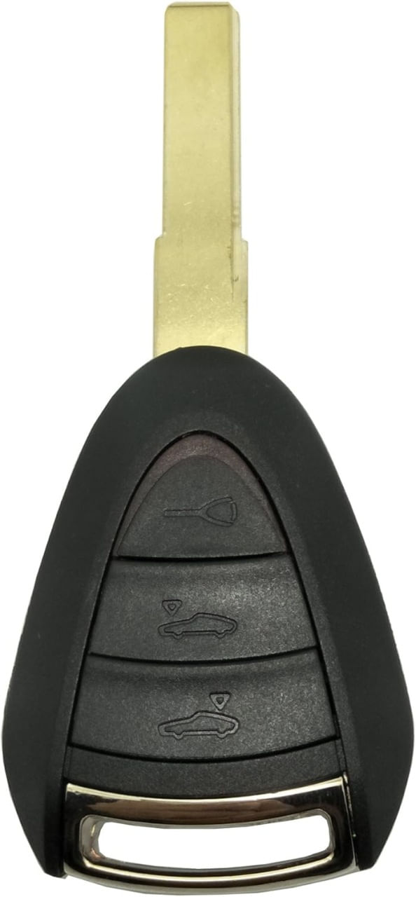 Carcasa Cheie Auto Techstar cu 3 butoane, Compatibila Porsche 911, Cayman, Boxster, Carrera GT