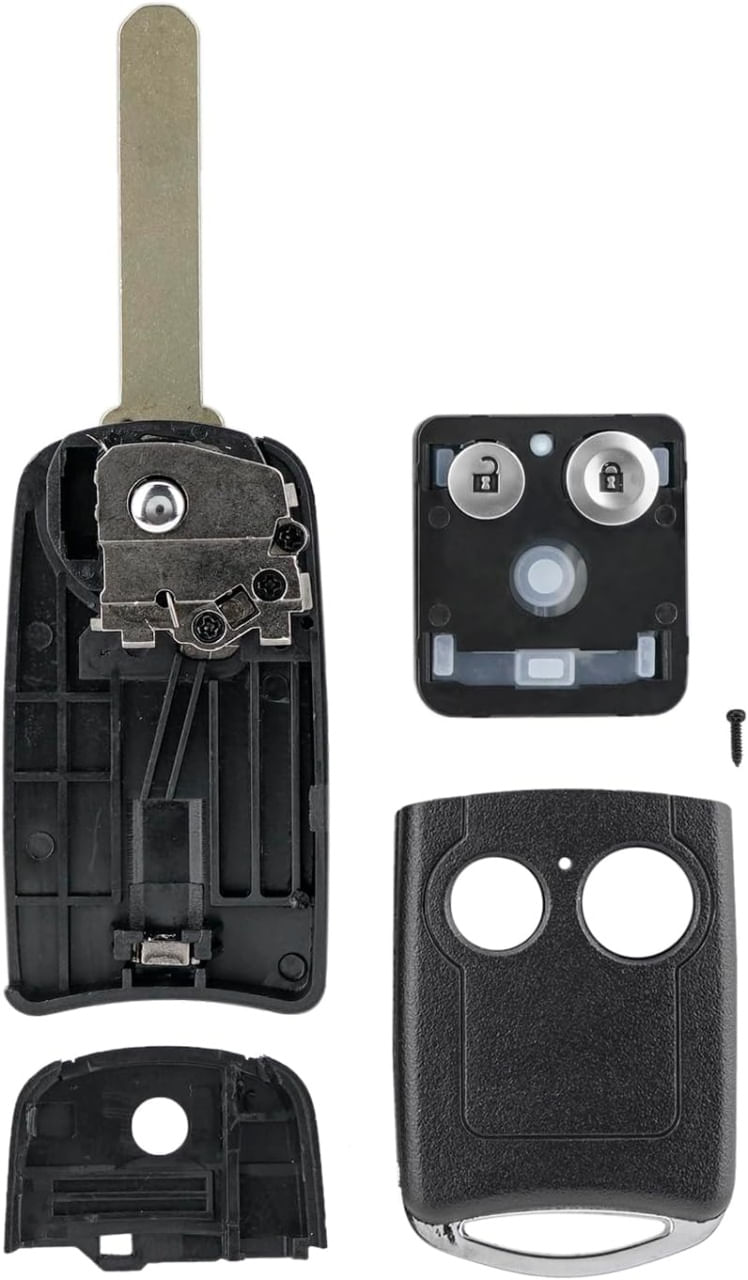 Carcasa Cheie Auto Techstar tip Flip, cu 2 Butoane, Compatibila Honda Civic, Accord, CR-V, Jazz, HR-V – cu lama - 4 | YEO