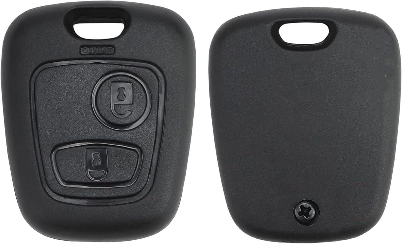 Carcasa Cheie Auto Techstar cu 2 Butoane Compatibila Toyota Aygo, Peugeot 107, Citroen C1
