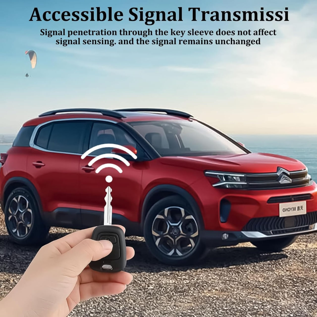 Carcasa Cheie Auto Techstar cu 2 Butoane Compatibila Toyota Aygo, Peugeot 107, Citroen C1