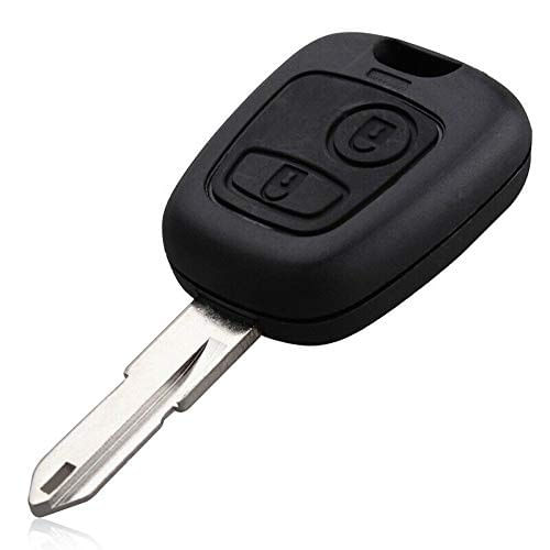 Carcasa cheie auto Techstar cu 2 butoane si lama ascutita CP206 – compatibila Peugeot 206, 307, 308, 207 - 3 | YEO