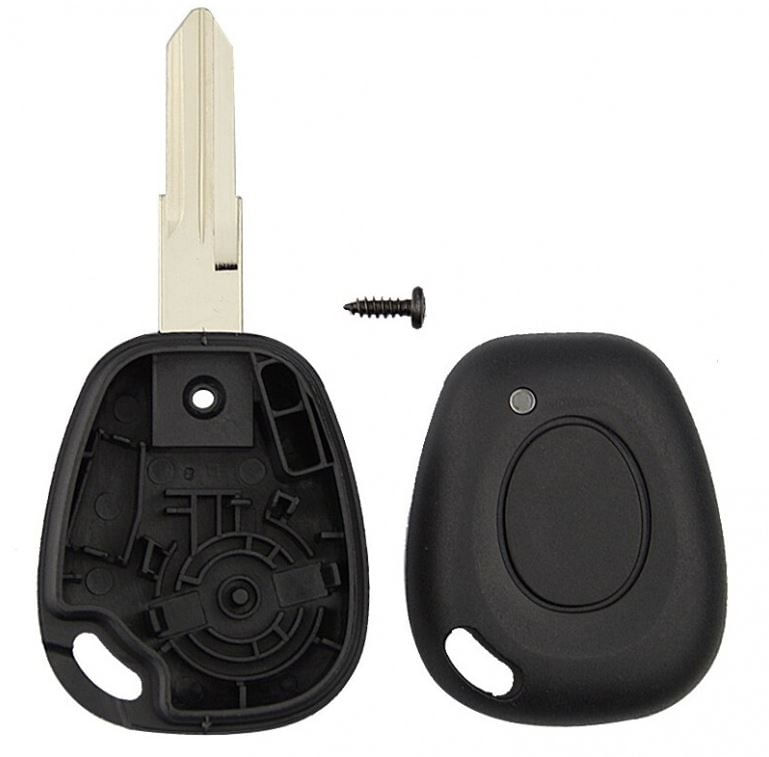 Carcasa cheie auto Techstar cu 1 buton pentru Renault Laguna I / Megane I – compatibila cu lama VAC102