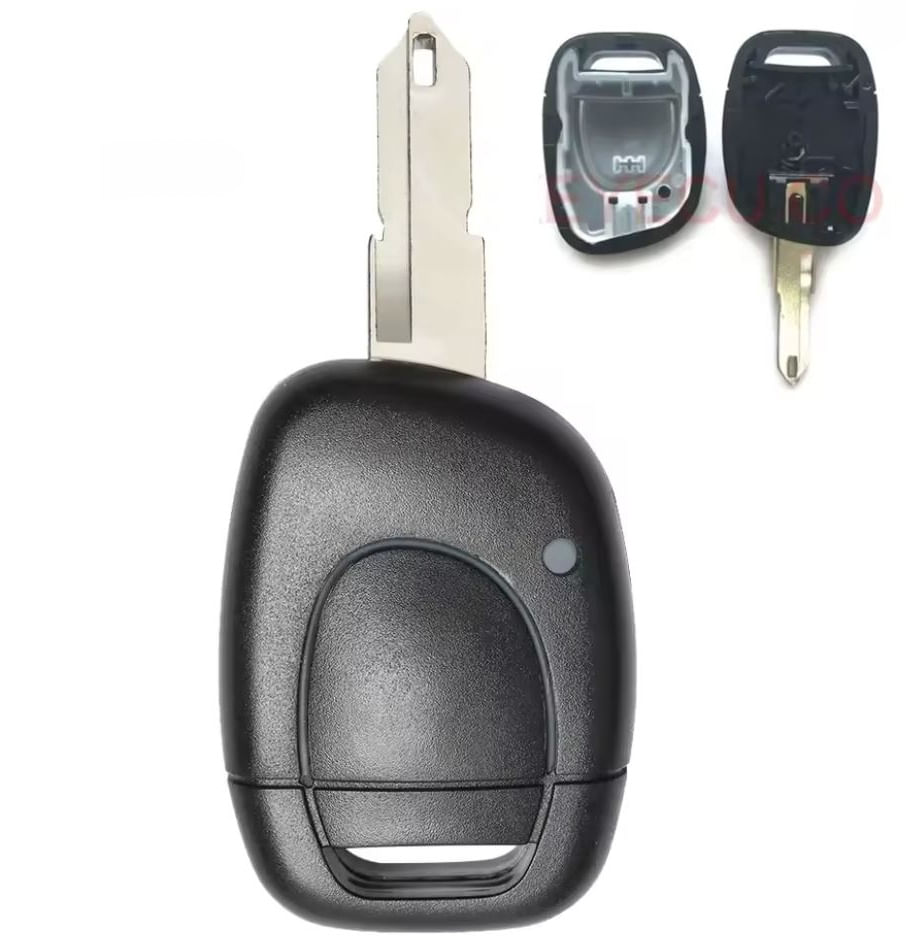 Carcasa cheie auto Techstar cu 1 buton si lama 206 pentru Renault – compatibila Clio, Kangoo, Megane, Twingo