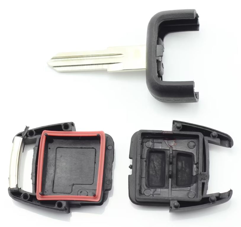 Carcasa cheie auto Techstar cu 2 butoane si lama pe stanga – compatibila Opel si Vauxhall Astra, Corsa, Meriva, Zafira - 1 | YEO