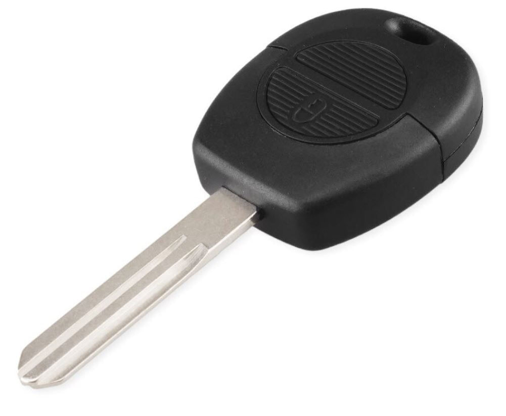 Carcasa cheie auto Techstar cu 2 butoane clasica si lamela A33 pentru Nissan Almera, Micra, Primera, X-trail, Juke - 2 | YEO