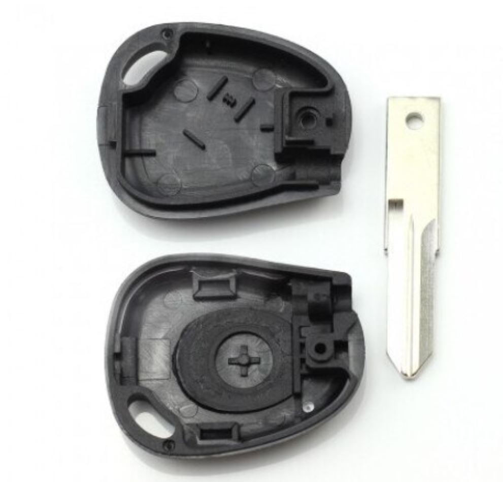 Carcasa cheie auto Techstar cu 1 buton pentru Renault – compatibila Clio, Kangoo, Twingo, Master