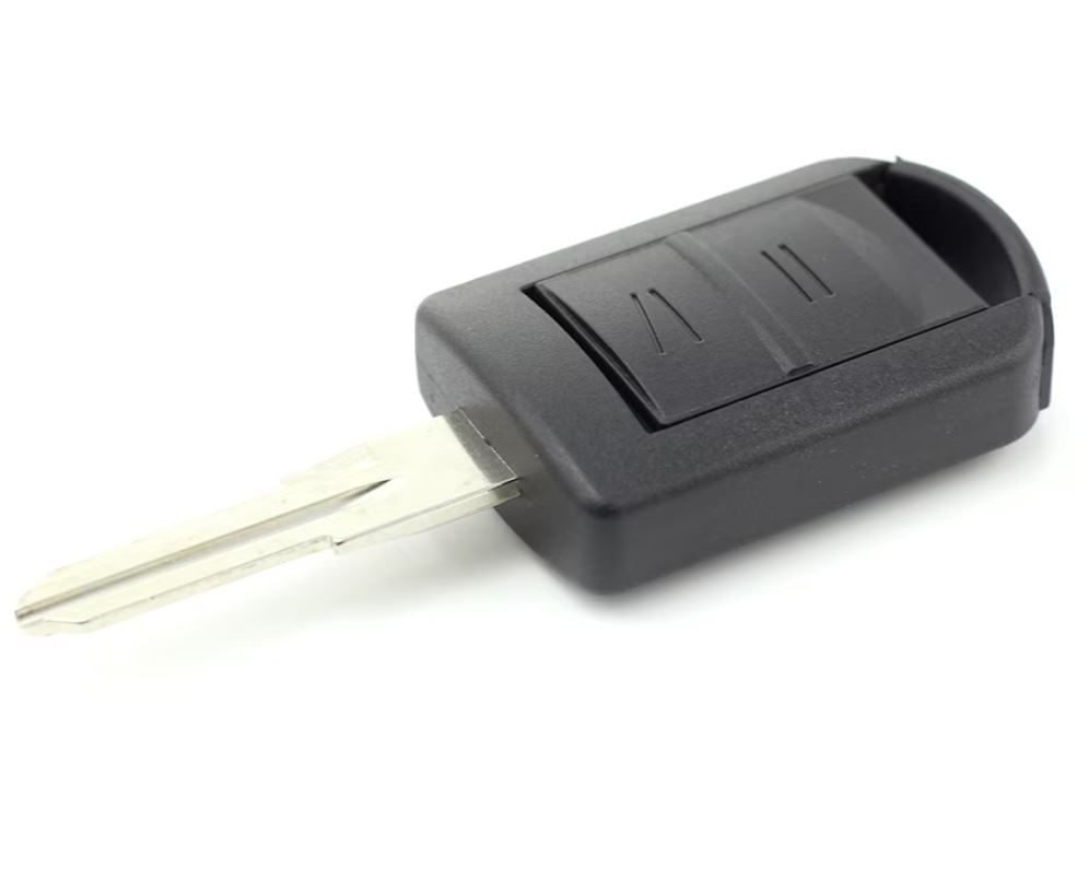 Carcasa cheie auto Techstar cu 2 butoane si lama pe stanga pentru Opel – compatibila Astra, Corsa, Zafira