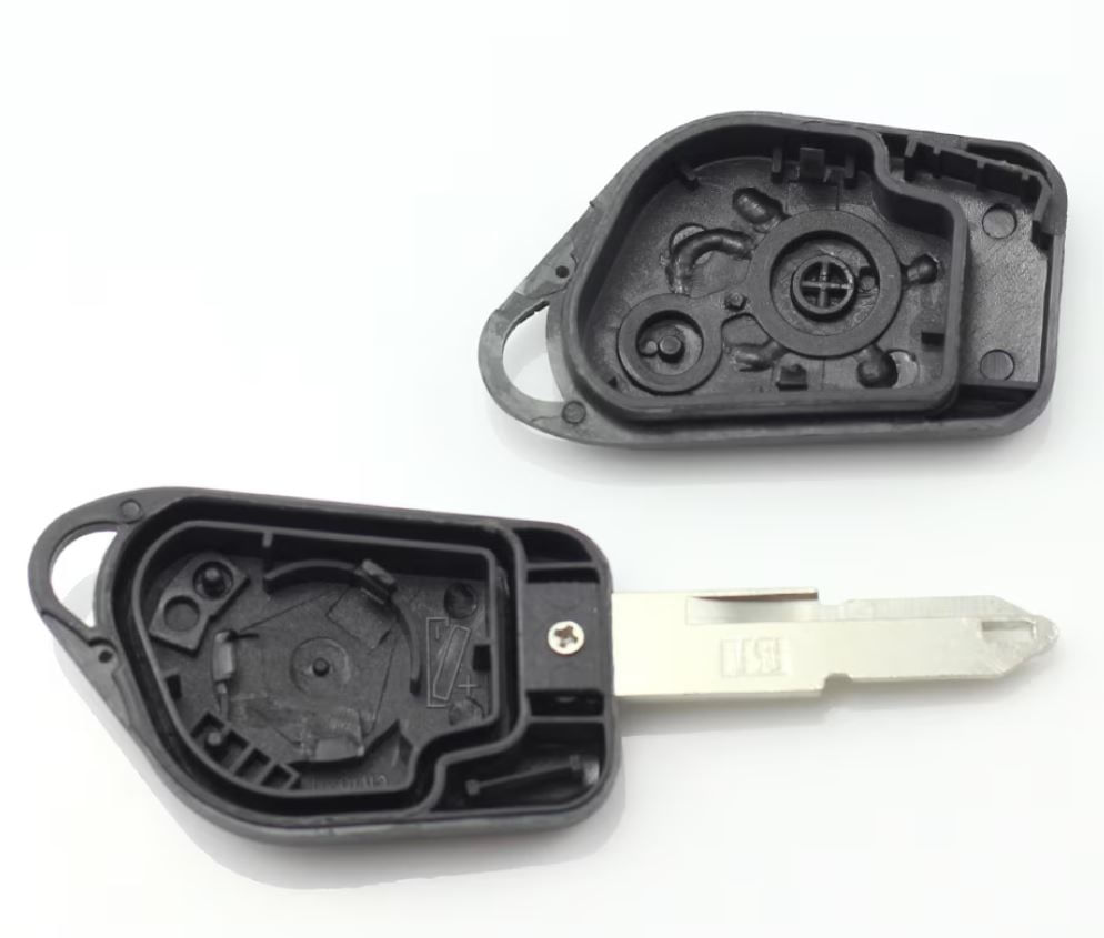 Carcasa cheie auto Techstar cu 2 butoane si suport baterie pentru Peugeot – compatibila 206, 207, 307, 407 - 3 | YEO