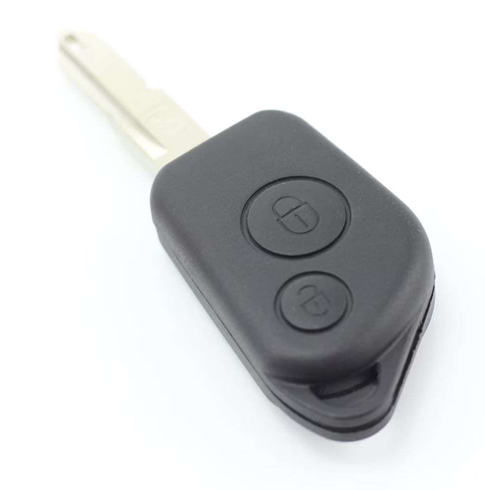 Carcasa cheie auto Techstar cu 2 butoane si suport baterie pentru Peugeot – compatibila 206, 207, 307, 407 - imagine 5