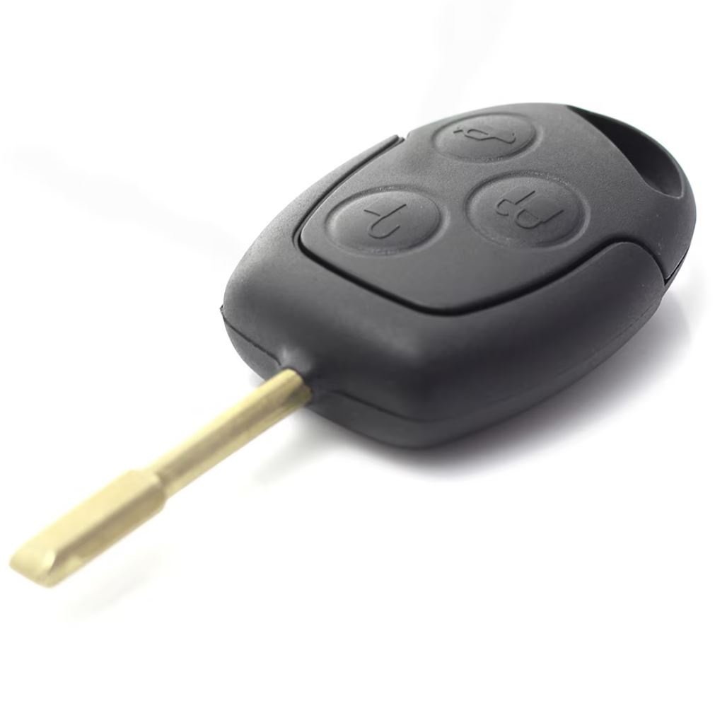 Carcasa cheie auto Techstar cu 3 butoane si suport baterie pentru Ford Mondeo – compatibila modele 2001–2007 - 1 | YEO