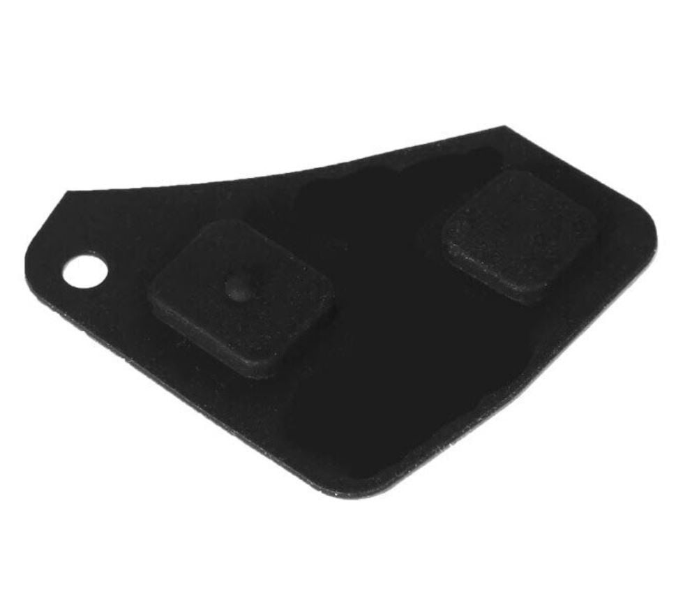 Membrana cauciuc pad pentru cheie auto cu 2 butoane compatibila Toyota si Lexus, modelele Yaris, Corolla, RX, IS