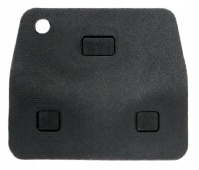 Membrana silicon butoane cheie Toyota cu 3 butoane, compatibila Yaris, Avensis, Corolla, RAV4 - 1 | YEO