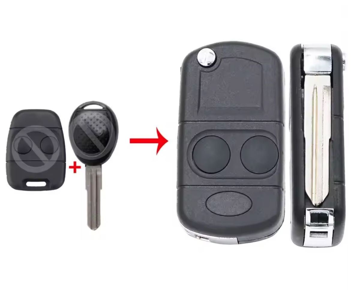 Carcasa Cheie Auto tip Briceag Land Rover Freelander, Transformare din Cheia Normala - 3 | YEO