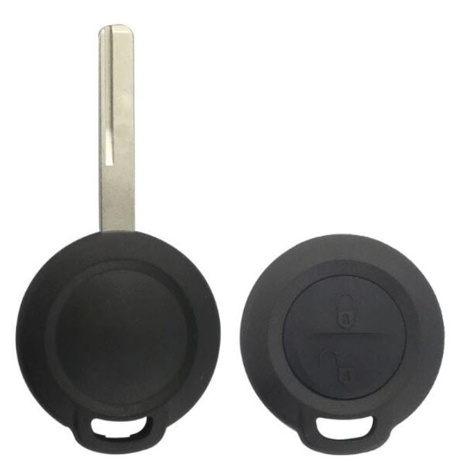 Carcasa Cheie Auto Techstar, Compatibila Mitsubishi 2 Butoane, Compatibila Colt Carisma Space Star Warrior - 1 | YEO