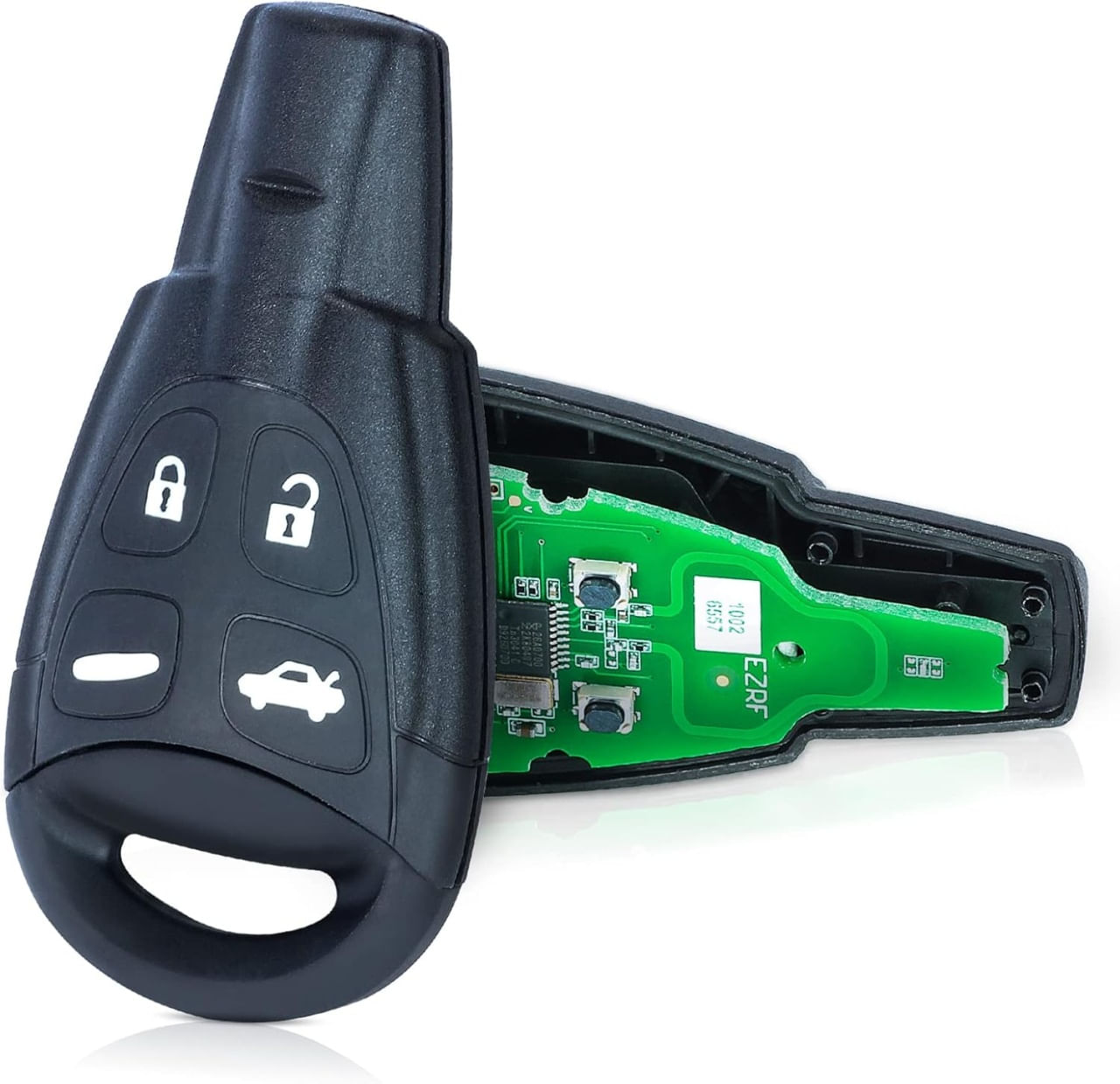 Cheie Auto Completa Programabila Compatibila Saab 9-3, 9-5 (2003–2011) – 4 butoane, 433MHz, cip ID46 – FCC LTQSAAM433TX - 3 | YEO