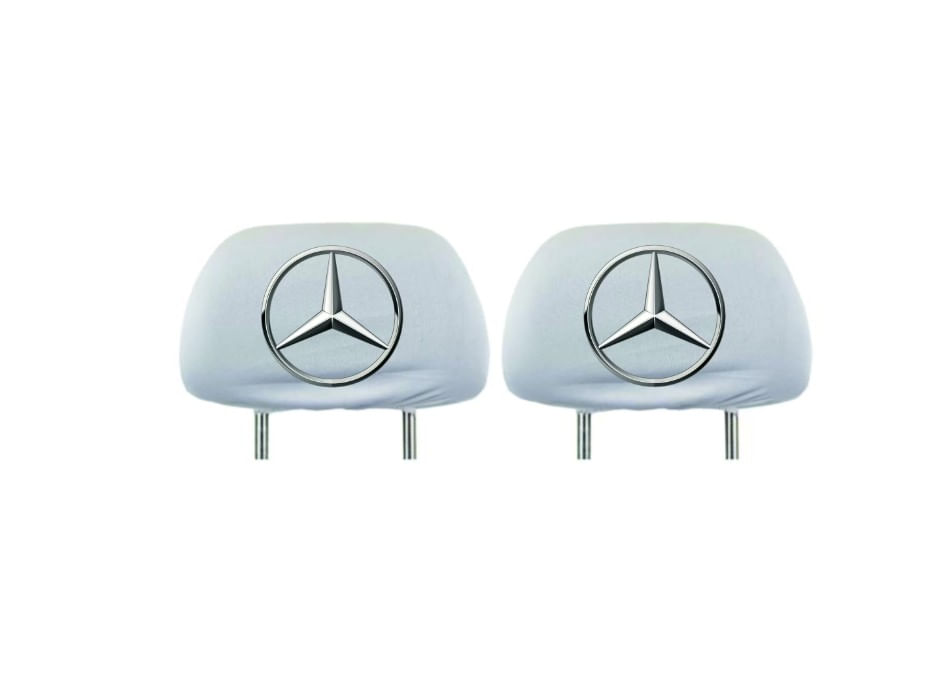 Set 2 huse tetiere Creative REY® pentru gama auto Mercedes-Benz