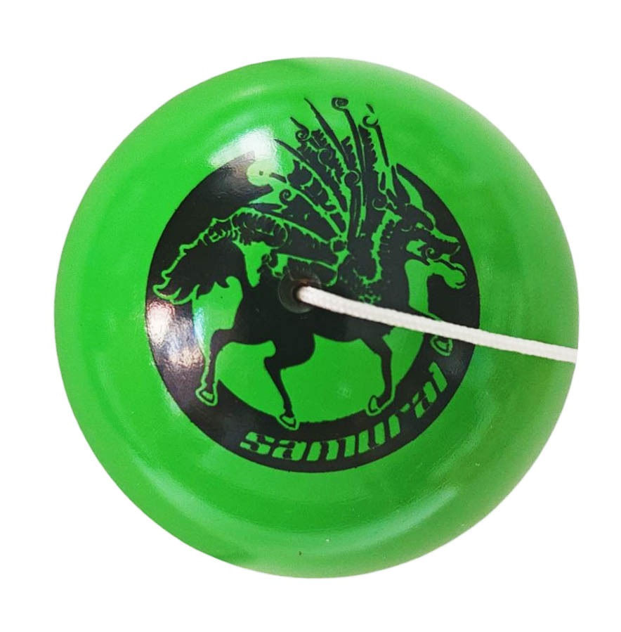 Kendama profesionala, Bila din lemn, Samurai + Sticker pentru telefon, 95KD