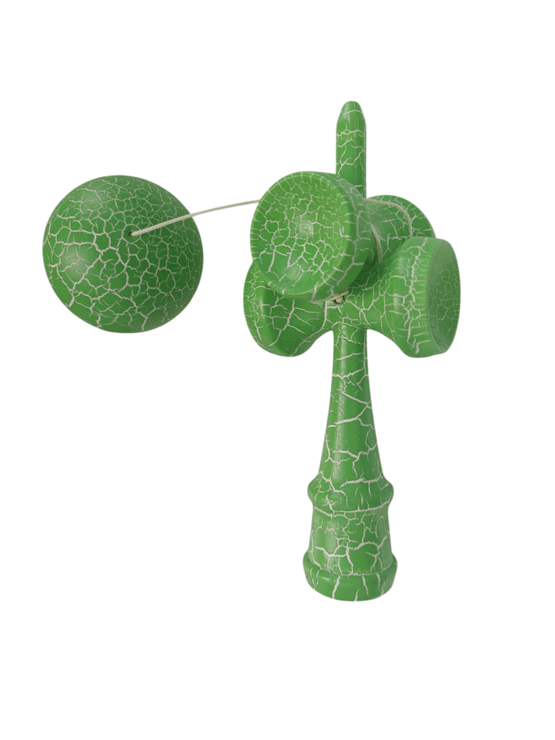 Kendama profesionala, Bila din lemn si  cu 4 cupe, Design Unic  + Sticker pentru telefon, 101KD