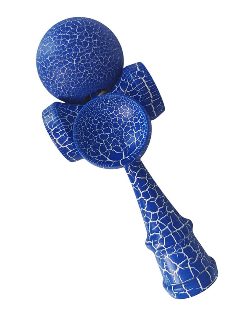 Kendama profesionala, Bila din lemn si  cu 4 cupe, Design Unic  + Sticker pentru telefon, 99KD