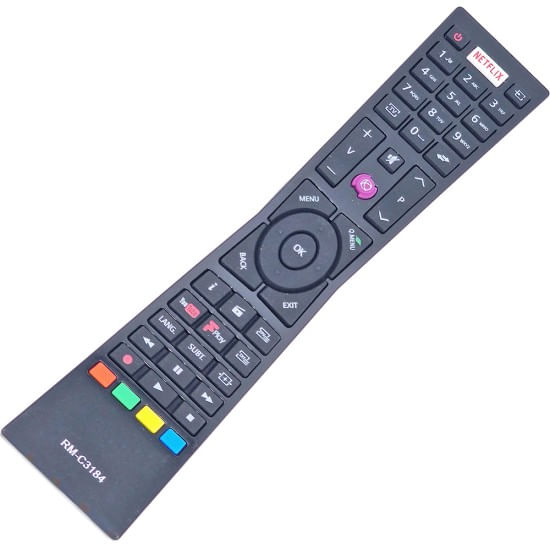 RM-C3184 Telecomanda pentru LED FINLUX--HITACHI cu NETFLIX (SYS CODE 01) 4K
