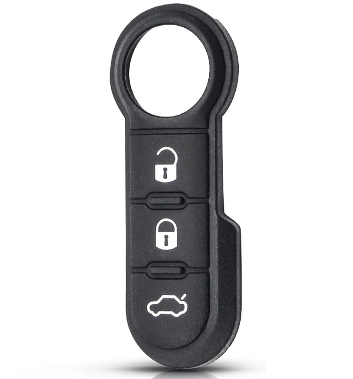 Membrana Cauciuc Butoane pentru Cheie Auto 3 butoane – Compatibila Fiat 500, Punto, Ducato, Doblo, Citroen Relay - 1 | YEO