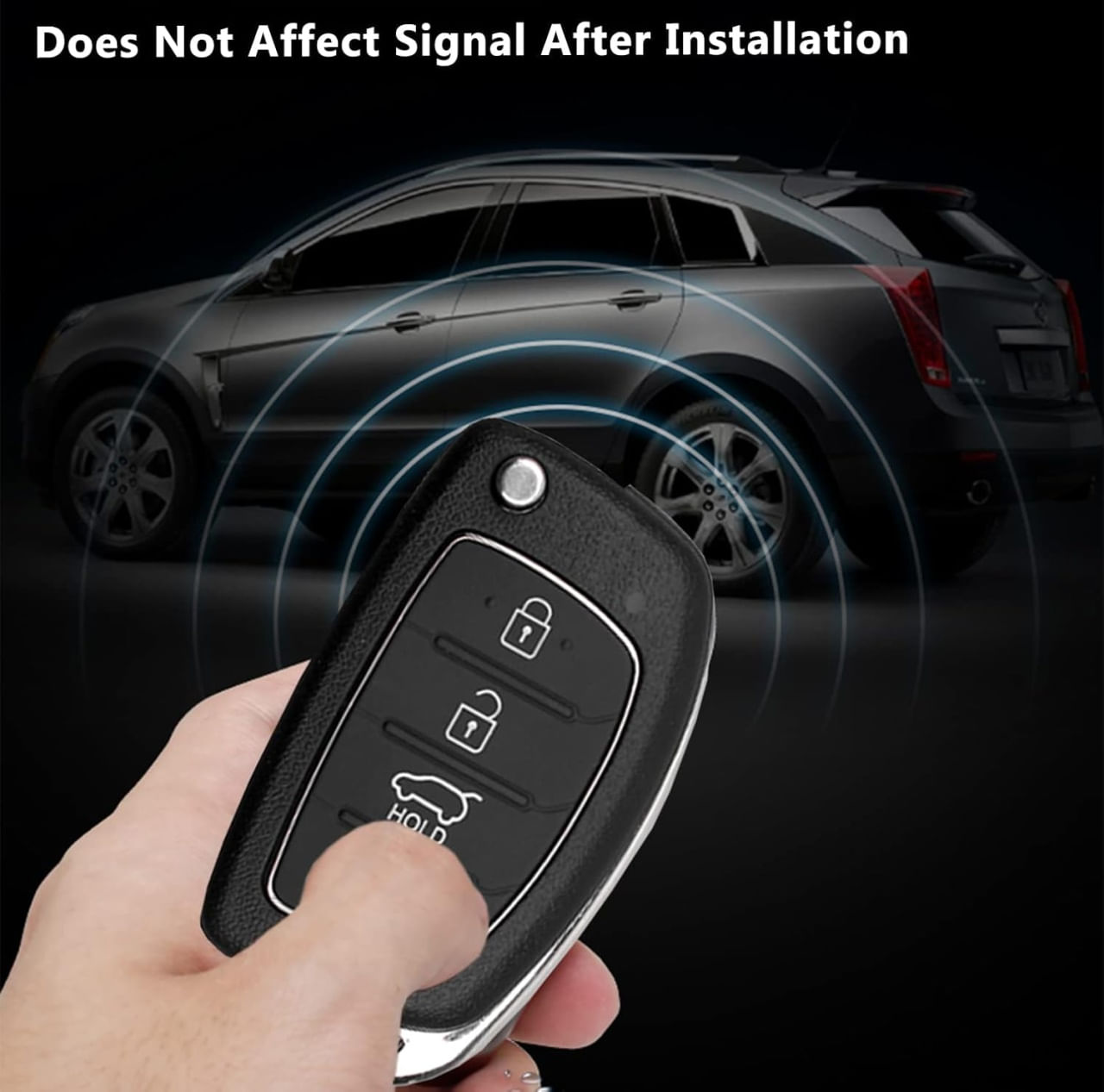 Membrana Cauciuc Butoane Cheie Auto 4 Butoane Compatibila Hyundai Tucson, Santa Fe, ix45, Sonata, i40 – Pad Inlocuire - 4 | YEO