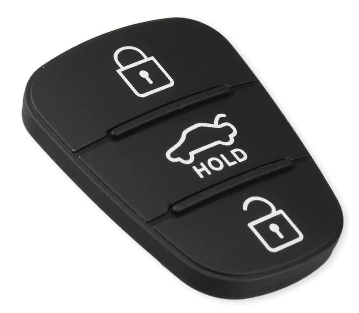 Membrana Cauciuc Cheie Auto cu 3 Butoane – Compatibila Hyundai i10, i20, i30, ix35, Kia Ceed, Rio, Sportage, Venga - 1 | YEO