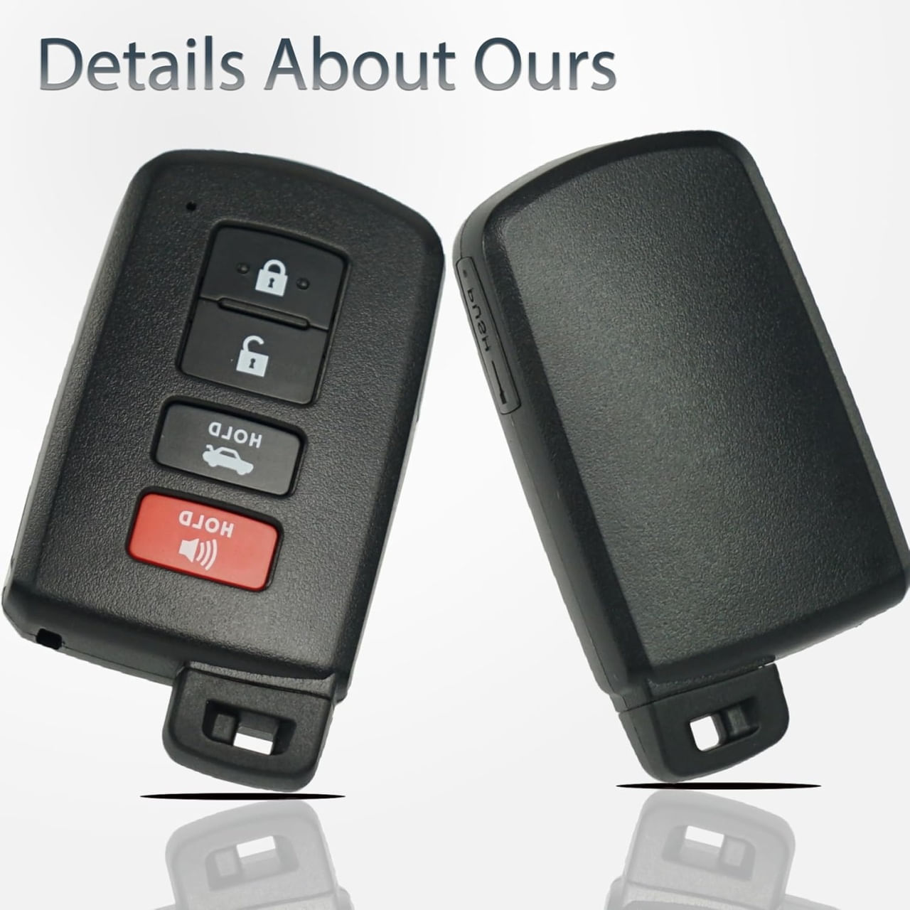 Carcasa Cheie Auto Techstar cu 4 butoane, Compatibila Toyota Camry, Corolla, RAV4, Highlander, Avalon – FCC HYQ14FBA - 3 | YEO