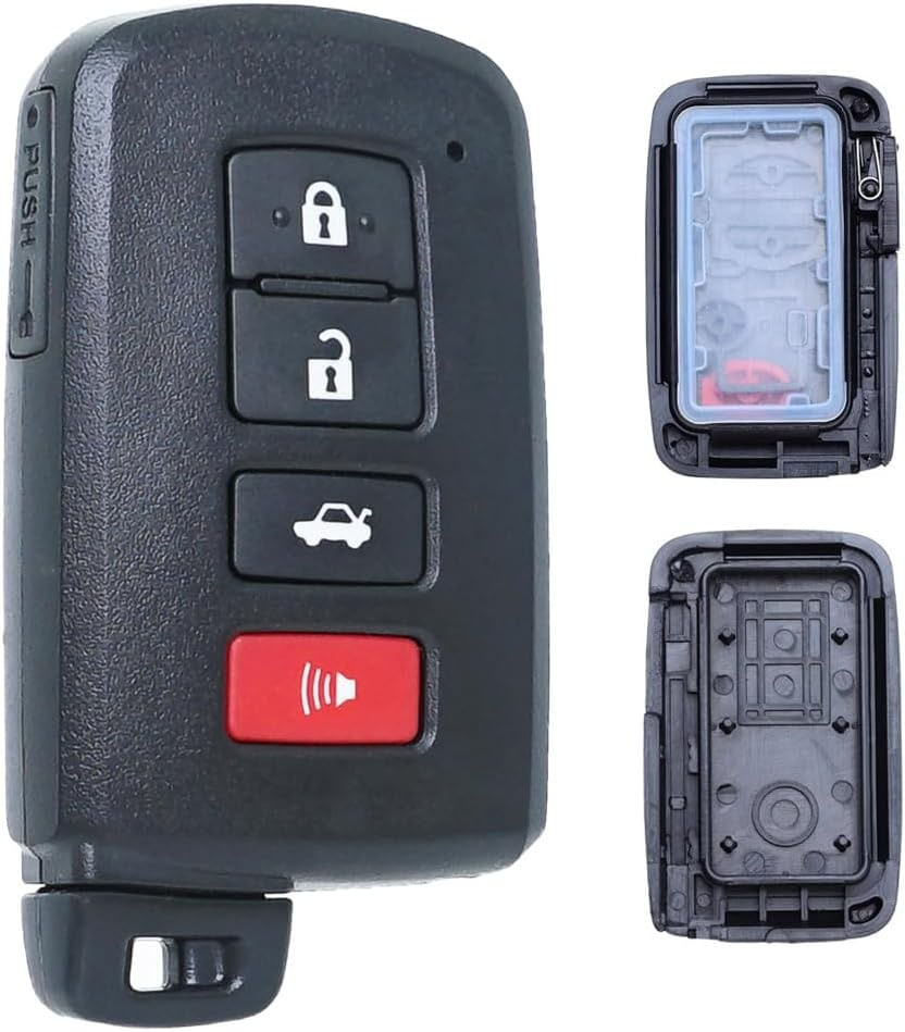 Carcasa Cheie Auto Techstar cu 4 butoane, Compatibila Toyota Camry, Corolla, RAV4, Highlander, Avalon – FCC HYQ14FBA - 4 | YEO