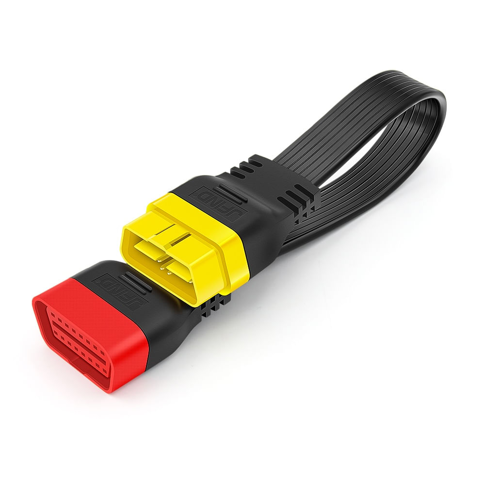 Cablu extensie OBDII JFIND JF36, 16 pini, 36cm, transmisie rapida, compatibil 12V/24V, impermeabil, rezistent temp - 3 | YEO