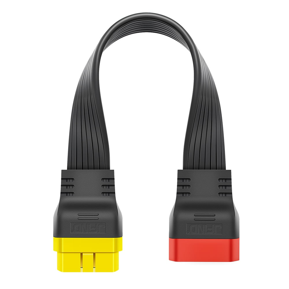 Cablu extensie OBDII JFIND JF36, 16 pini, 36cm, transmisie rapida, compatibil 12V/24V, impermeabil, rezistent temp - 4 | YEO